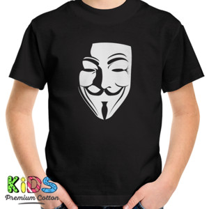 Kaos FAWKES MASK V