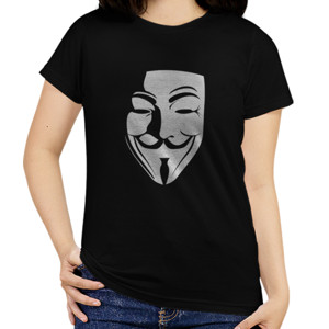 Kaos FAWKES MASK V