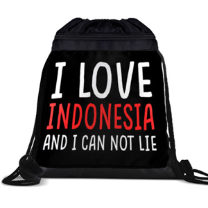 Tas Serut I LOVE INDONESIA AND I CAN NOT LIE