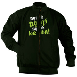 Jaket Bomber Nggak Ngaji Nggak Keren