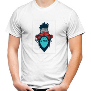 Kaos Monkey face art