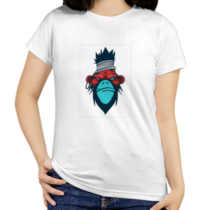 Kaos Monkey face art