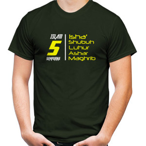 Kaos ISLAM 5 SEMPURNA