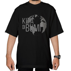 Kaos Oversize Kita diatas Bumi