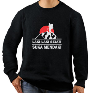 Jaket Sweater Pendaki Gunung Hobi Hiking