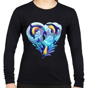 Kaos Kaos Premium Galaxy Dolpins