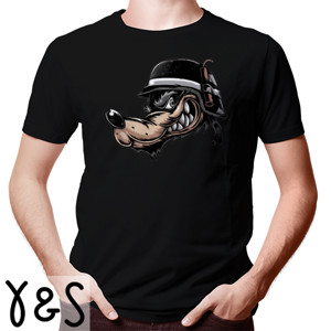 Kaos DISTRO Collection G_BLACK FOREVER