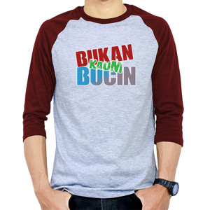 Kaos Raglan Bukan Kaum Bucin
