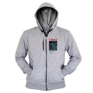 Hoodie Zipper Street Devils Kaos Pria