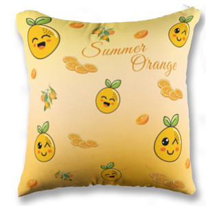 Bantal Buah jeruk orange
