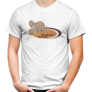 Kaos Distro kasih sayang gajah