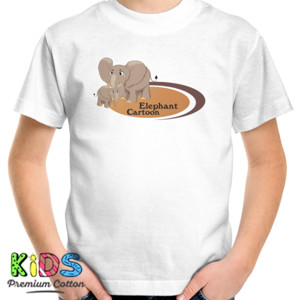 Kaos Distro kasih sayang gajah