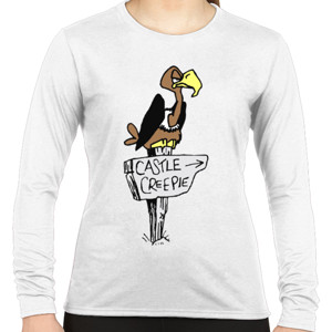 Kaos Distro Burung Pemakan Bangkai