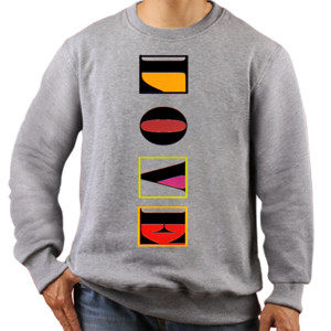 Jaket Sweater kaos love design