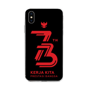 73 Th Indonesia Merdeka Merah Casing HP