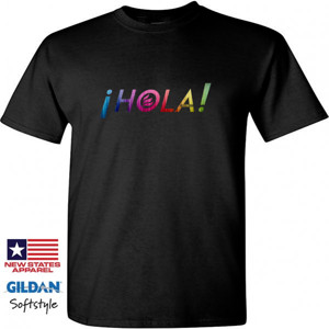 Kaos HOLA INDONESIA RAINBOW