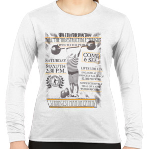 Kaos Kaos Angkat Besi - Strongest Man (SB8Y9)