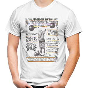 Kaos Kaos Angkat Besi - Strongest Man (SB8Y9)