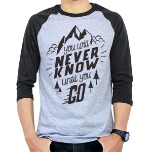 Kaos Raglan My trip my adventure 