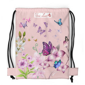 Tas Serut Fullprint Flower and butterfly