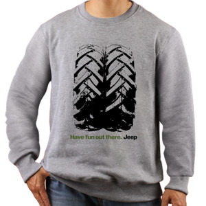 Jaket Sweater Kaos Have Fun Out There - Jeep (SBB24)