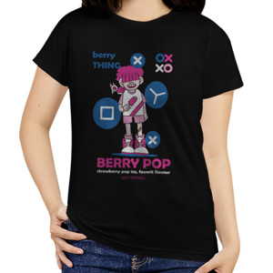 Kaos QNU BERRY POP