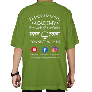 Kaos Oversize Programming Academy T-Shirt