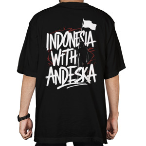 Kaos Oversize Indonesia with Andeska 