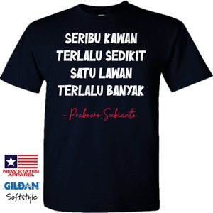 Kaos Prabowo Subianto 
