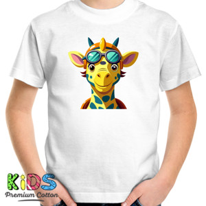 Kaos Smiling Giraffe