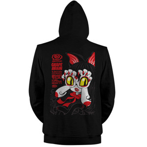 Jaket Hoodie Grape Brain Nigiru Chan