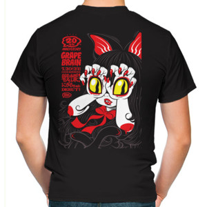 Kaos Grape Brain Nigiru Chan