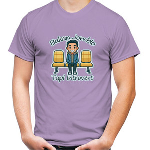 Kaos 005idco Bukan Jomblo Tapi Introvert