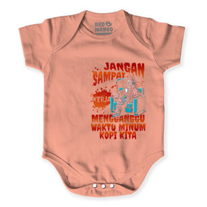 Baby Jumper Jangan Sampai Kerja Menggangu waktu minum kopi  