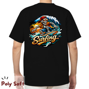 Kaos Surfboard Sunset