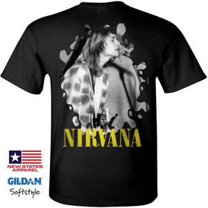 Kaos Baju nirvana