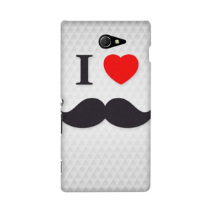 ILove Mustache Casing HP