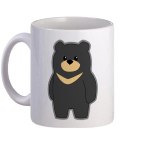 Mug Mug Beruang bulan 