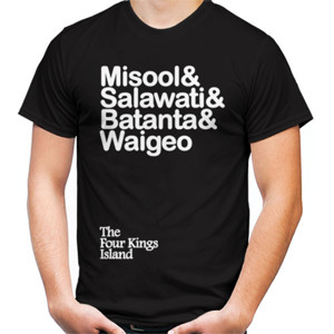 Kaos The Four Kings Island - Raja Ampat