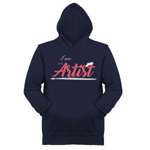 Jaket Hoodie I am an Artist
