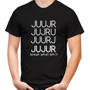 Kaos Jujur, susah amat sih