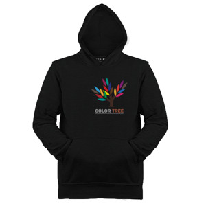 Jaket Hoodie KAOS DISTRO COLOR TREE