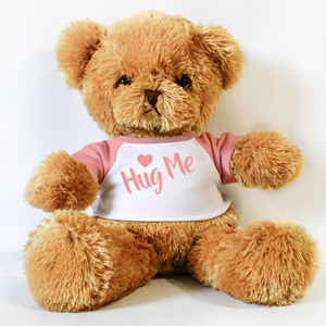 Boneka Beruang Pink Hug