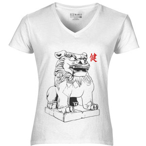 Kaos Kaos Japanese Komainu Statue (SBCG4)