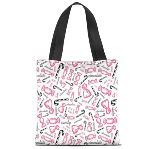 Tas Tote Fullprint Permen yang manis