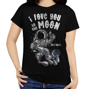 Kaos I LOVE YOU TO THE MOON AND BACK