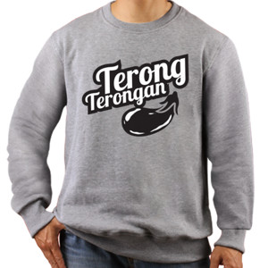 Jaket Sweater Terong terongan 
