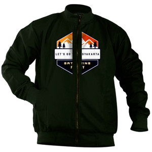 Jaket Bomber Lest Go To Yogyakarta