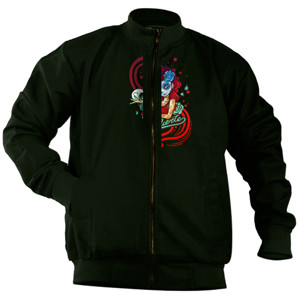 Jaket Bomber warna