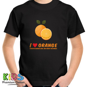 Kaos I Love Orange